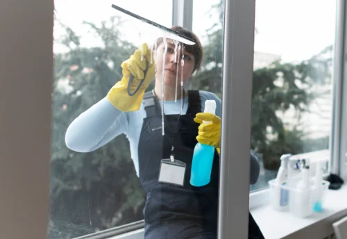 Nettoyage de vitres intérieures et extérieures à Puy-Saint-Eusèbe